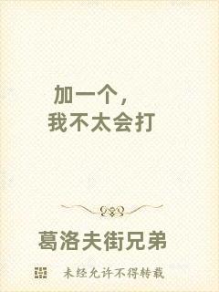 加一個(gè)，我不太會(huì)打