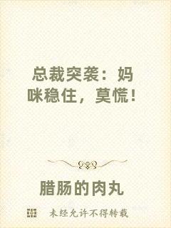 總裁突襲：媽咪穩(wěn)住，莫慌！